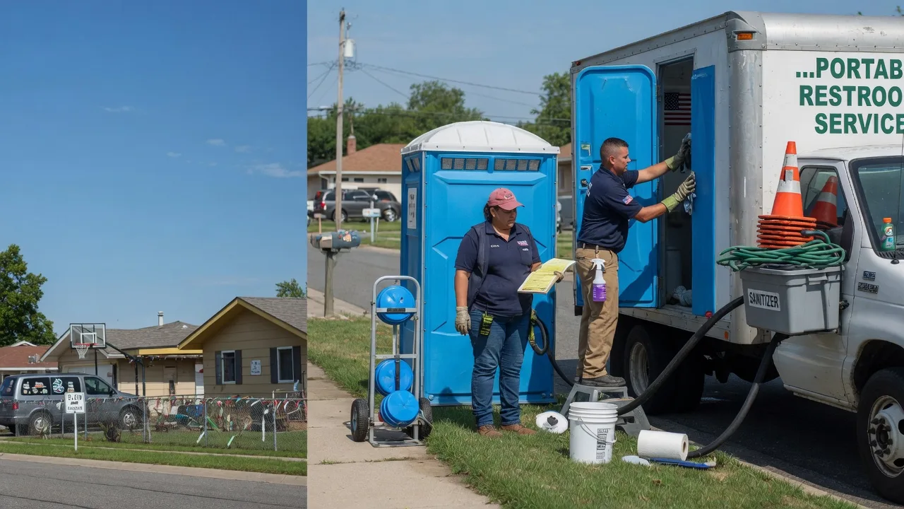 Portable Toilet Rental in Amberson, PA near me
